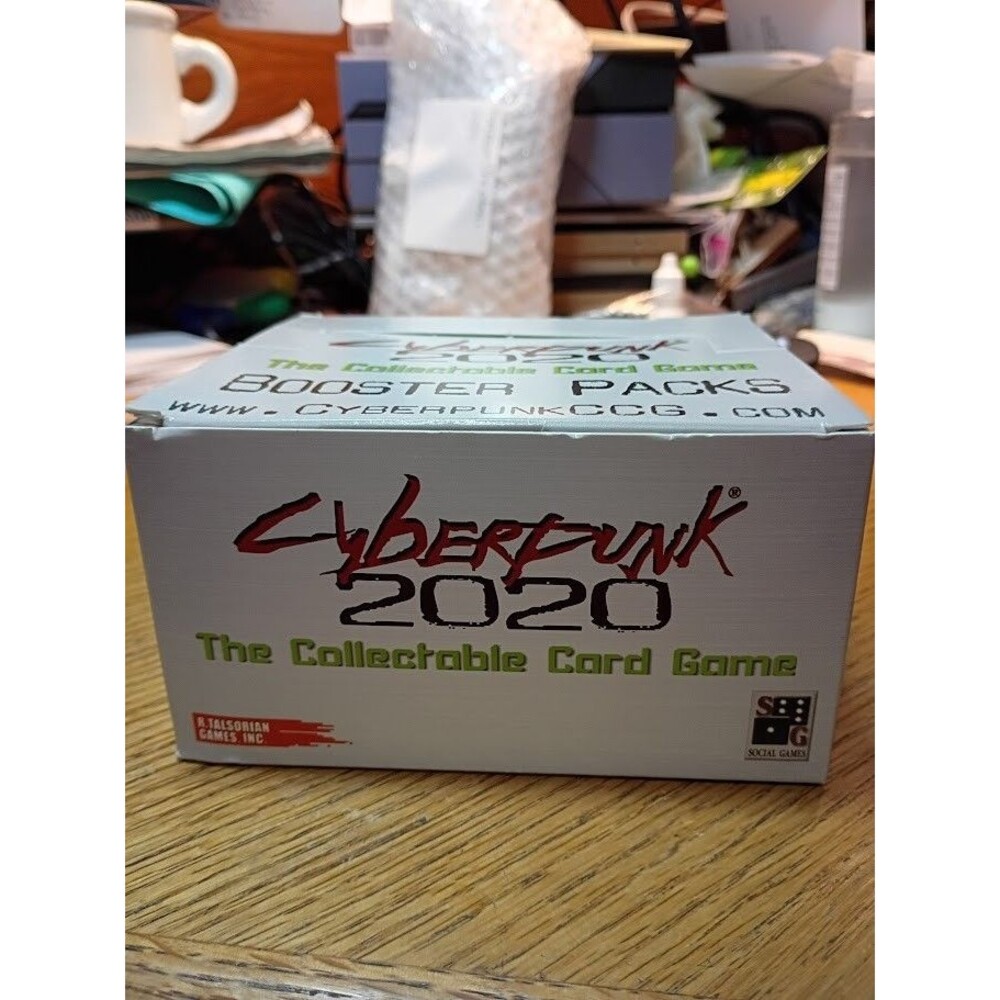 Cyberpunk CCG 2020 Edition Booster Packs. SEALED New Open Box (starters sealed) - Picture 5 of 5